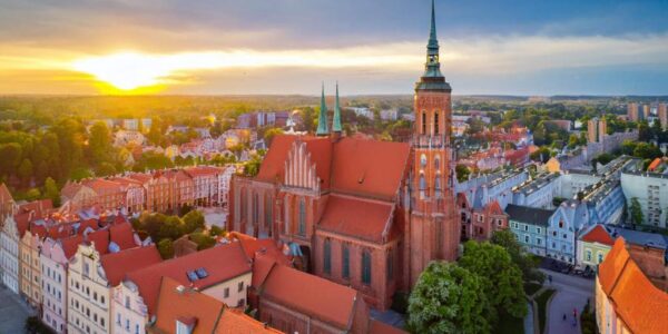 Olsztyn - Zachód słońca Olsztyn/Olsztynek