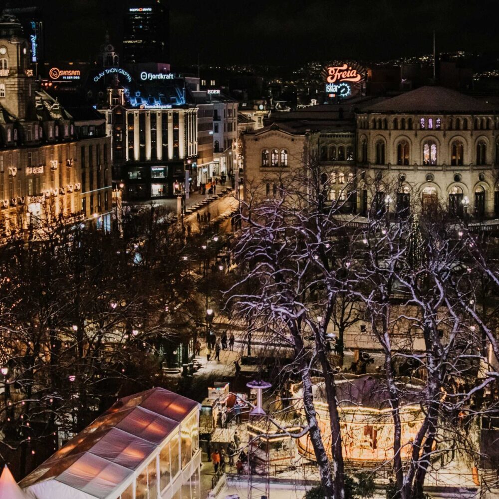 Oslo jarmark2 Oslo - Jarmark Świąteczny