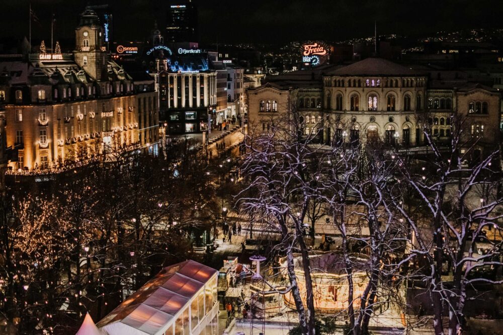 Oslo jarmark2 Oslo - Jarmark Świąteczny