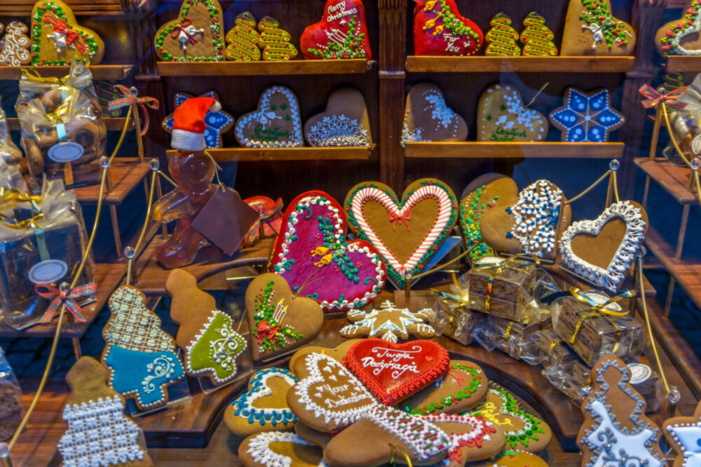 Traditional, culourful, gingerbreads handmade in Torun , Poland Perły Poznania