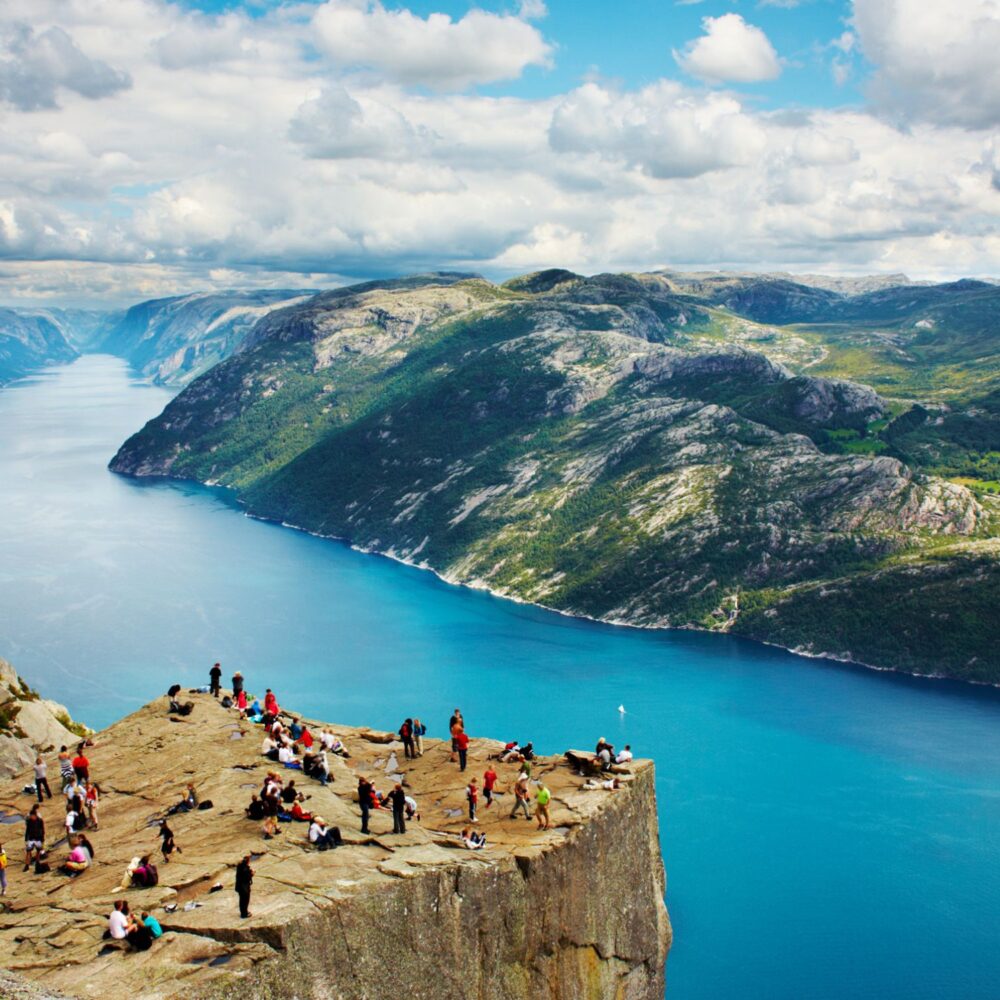 2 FIORD LYSEFJORD I STAVANGER (NORWEGIA)