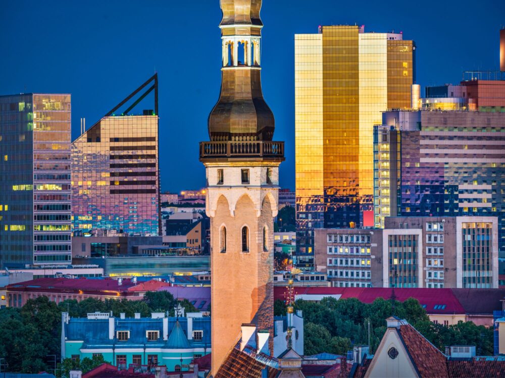 54 Białe noce w Tallinnie