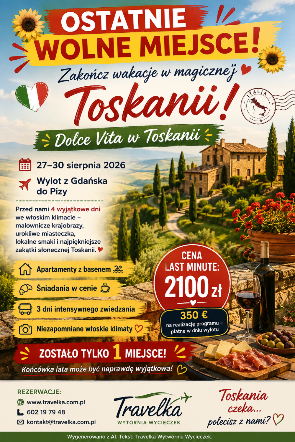 DOLCE VITA W TOSKANII
